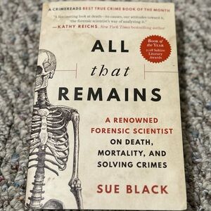 All that Remains by Sue Black